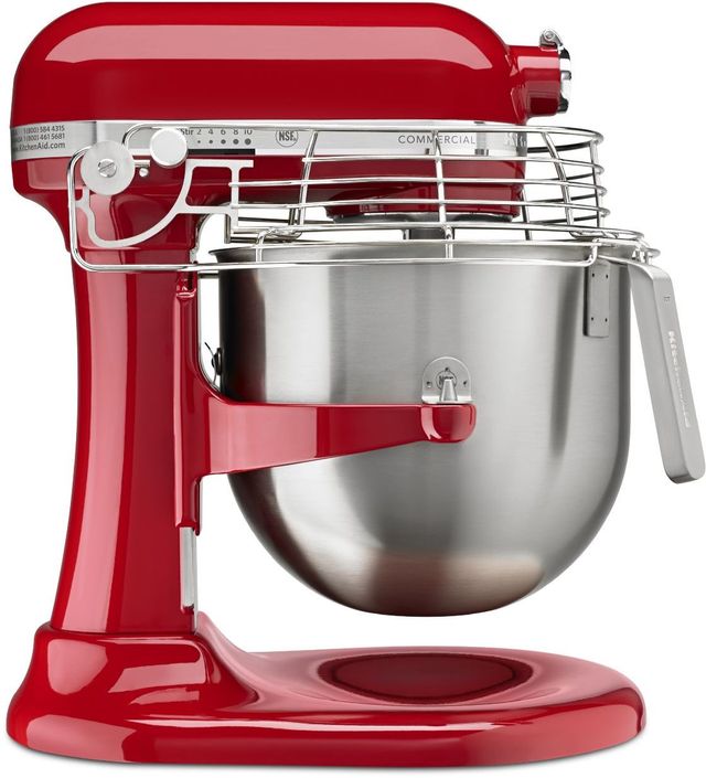 KitchenAid® Commercial Series Empire Red Stand Mixer 1