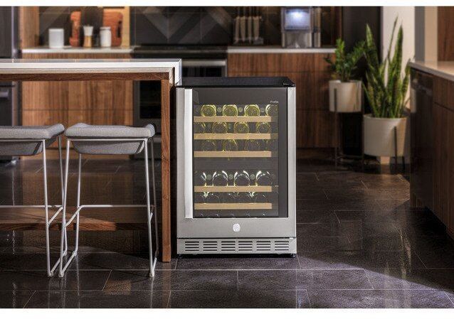 GE Profile™ 4.8 Cu. Ft. Stainless Steel Wine Center 10