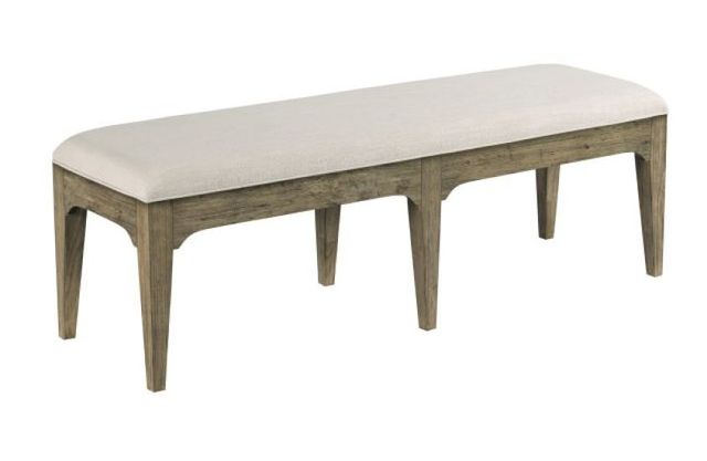 Kincaid Furniture Plank Road Stone Rankin Bench-0