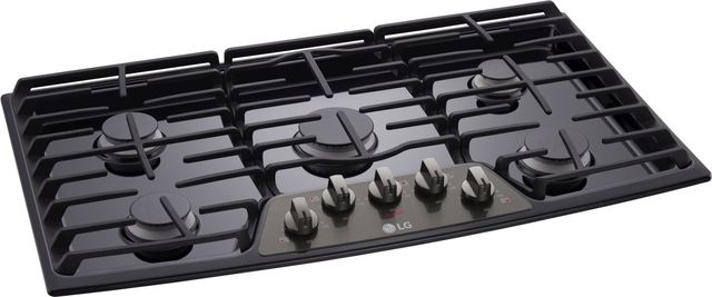 LG 36" Stainless Steel Gas Cooktop 13