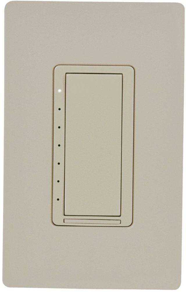 Crestron® Cameo® Ivory Smooth 120V Wireless In-Wall Dimmer 0
