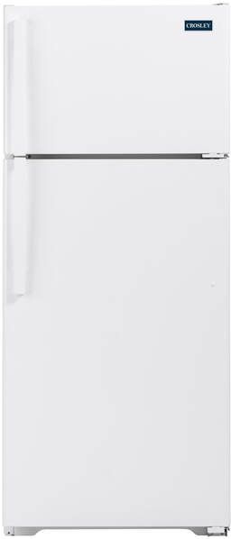 Crosley® 17.5 Cu. Ft. White Top Freezer Refrigerator 0