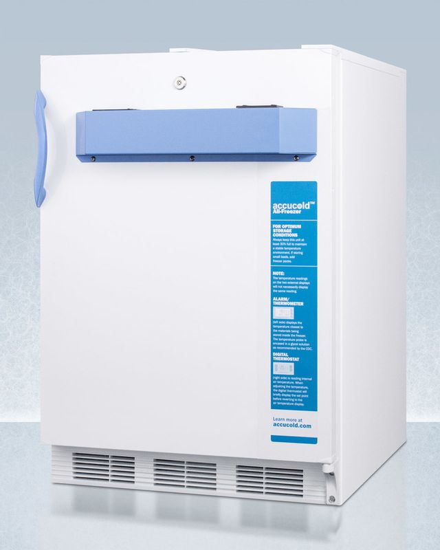 Accucold® by Summit® MED2 Series 3.2 Cu. Ft. White ADA Compliant Built In All Freezer 5