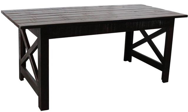 American Heartland Manufacturing Rustic Overhang Table