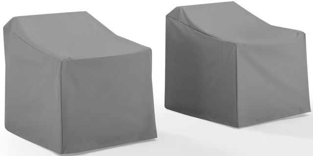 Crosley Furniture® 2-Piece Gray Furniture Cover Set-0