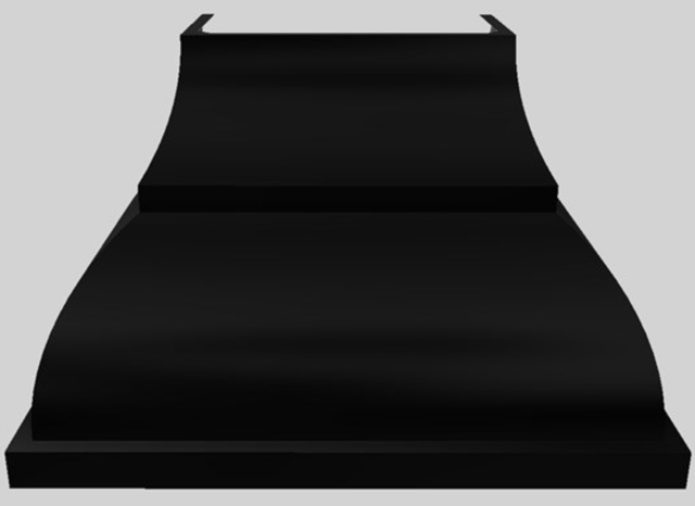 Vent-A-Hood® Designer Series 48" Black Wall Mounted Range Hood