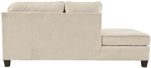 Signature Design by Ashley® Abinger 2 Piece Natural Sectional with Chaise 2
