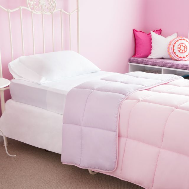 Malouf® Woven™ Lilac Split King Reversible Bed Set 3
