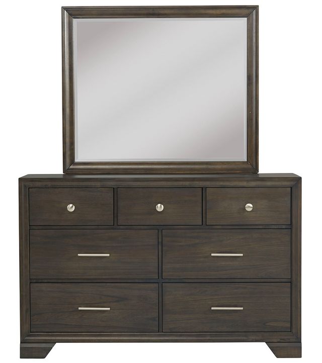 Beckwood Gray Dresser with Mirror-0
