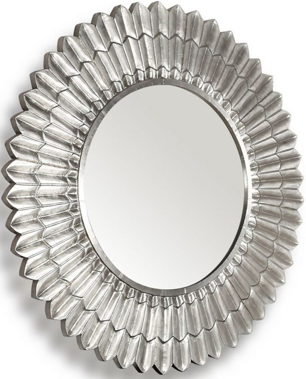 Parker House® Crossings Palace Silver Clad Wall Mirror-0
