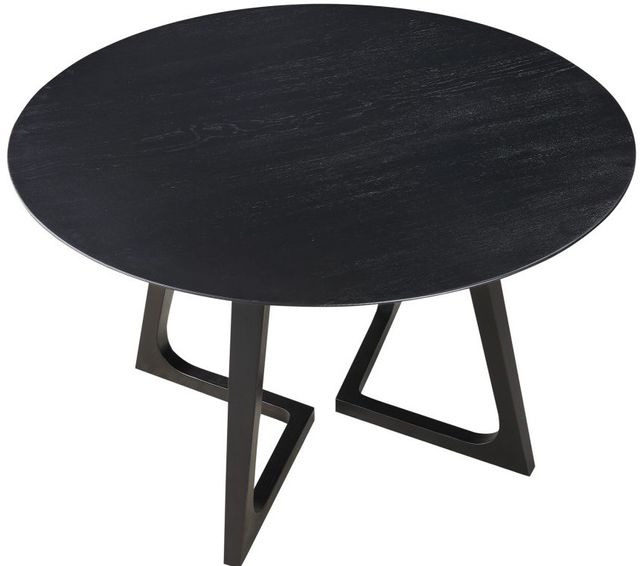 Moe's Home Collections Godenza Black Ash Round Dining Table 2