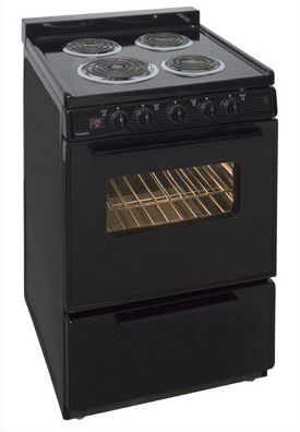 Premier ECK600BP 24 In. Stainless Steel Electric Range