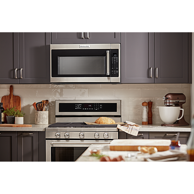 KitchenAid® 2.0 Cu. Ft. Stainless Steel Over the Range Microwave 34
