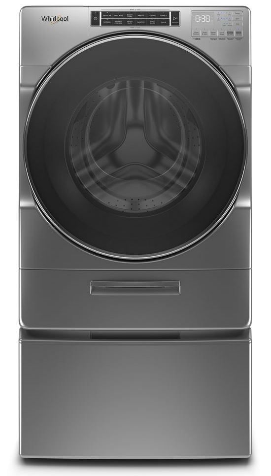 Whirlpool® 5.0 Cu. Ft. Chrome Shadow Front Load Washer 8