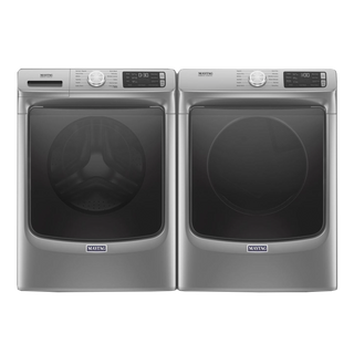 Maytag® Metallic Slate Front Load Laundry Pair