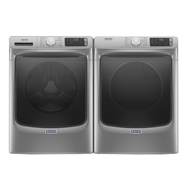 Maytag® Metallic Slate Front Load Laundry Pair-0