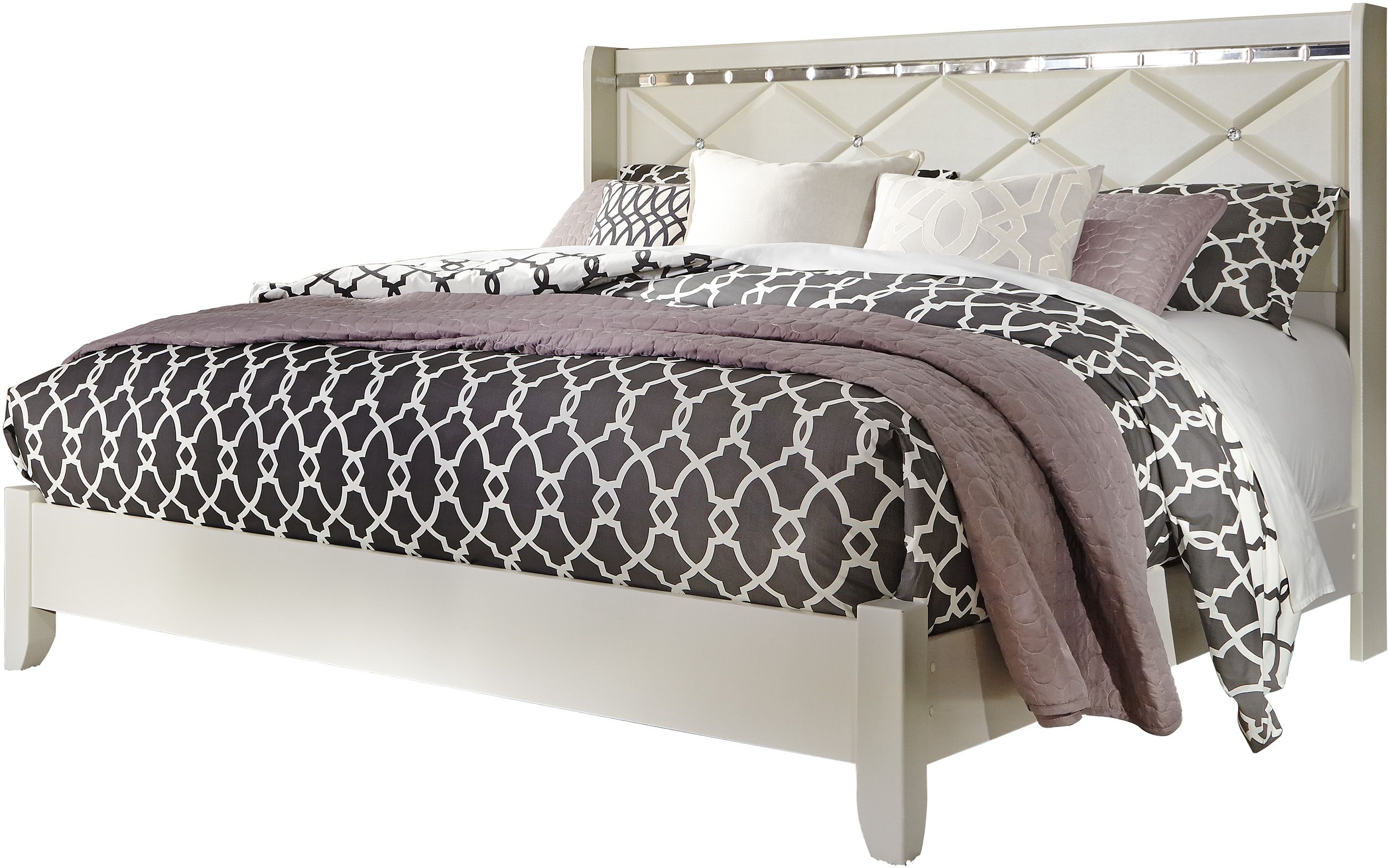 Signature Design by Ashley® Dreamur Champagne King Panel Bed