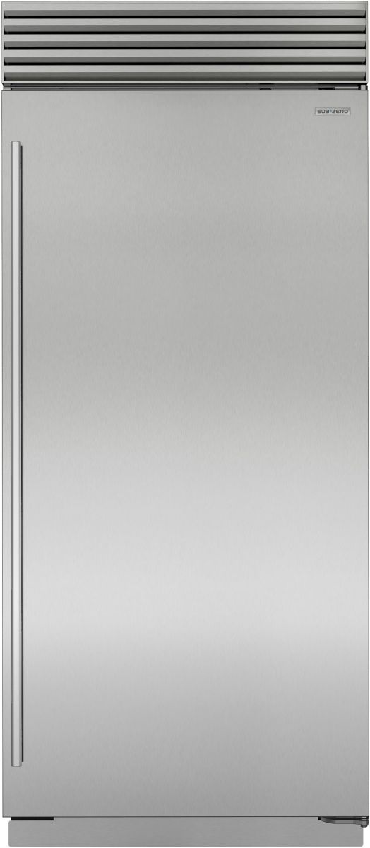 Sub-Zero® Classic Series 20.6 Cu. Ft. Stainless Steel Column Freezer-0