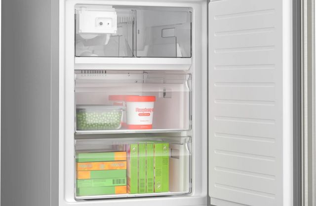 Bosch® 800 Series 12.8 Cu. Ft. Easy Clean Stainless Steel Compact Refrigerator-3