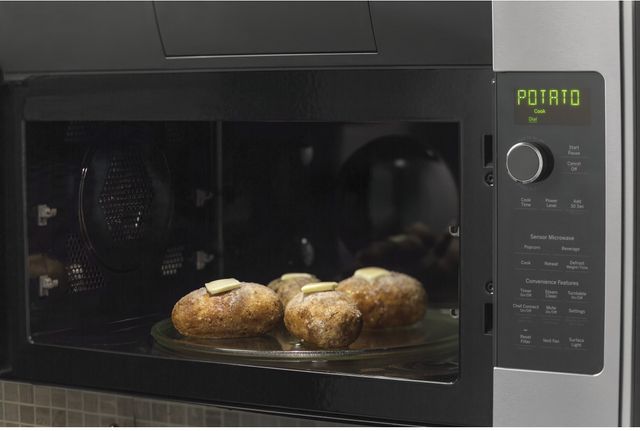 GE® Profile™ Series 2.1 Cu. Ft. Stainless Steel Over The Range Microwave 3