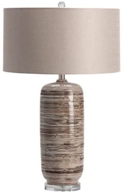 Crestview Collection Ashlar Gray Table Lamp