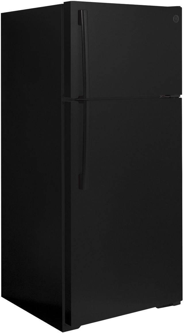 GE® 16.6 Cu. Ft. Black Top Freezer Refrigerator-3