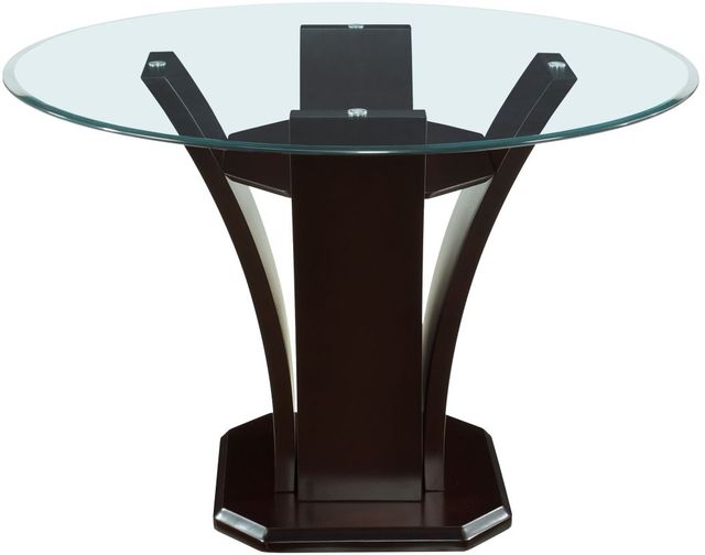 Homelegance® Daisy 54" Espresso Round Counter Height Table 0