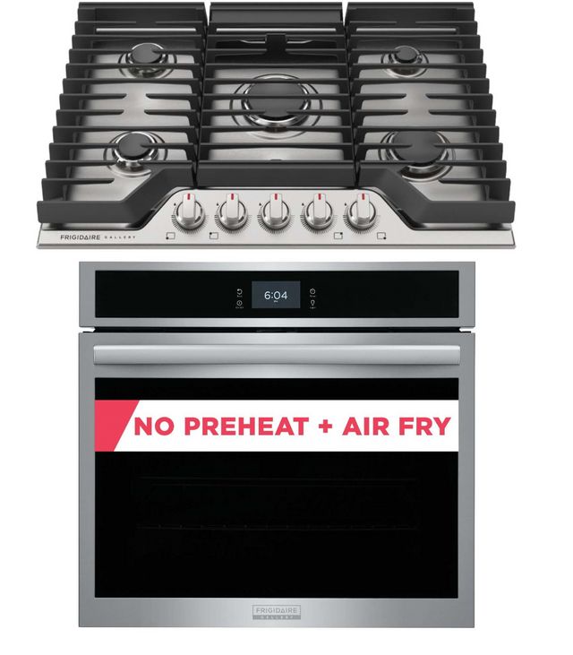 Frigidaire Gallery Cooking 2 Piece Package 470 GCWS3067AF-GCCG3048AS