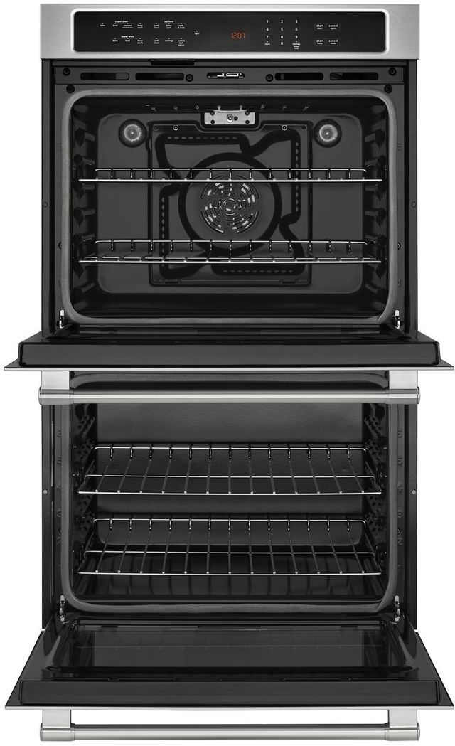Maytag® 27" Fingerprint Resistant Stainless Steel Electric Built In Double Oven-1