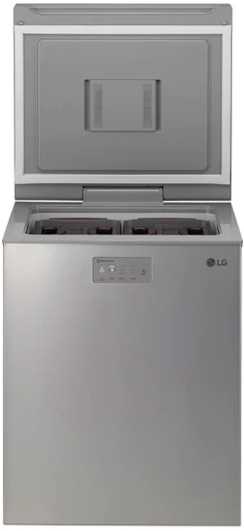 Réfrigérateur à portes françaises de 27 po LG® de 4,5 pi³ - Argent platine 3