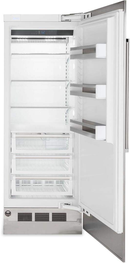 Viking® 7 Series 16.1 Cu. Ft. Stainless Steel Fully Integrated Right Hinge All Freezer with 5/7 Series Panel 1