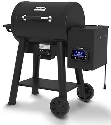 Broil King® Crown Pellet 400 Black Free Standing Smoker and Grill 3