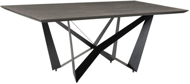 Moe's Home Collection Brolio Charcoal Dining Table