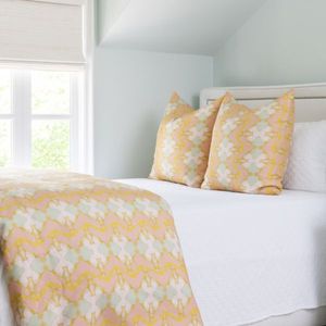 8 PCs Duvet Cover Set-Floral Lily – Apricot