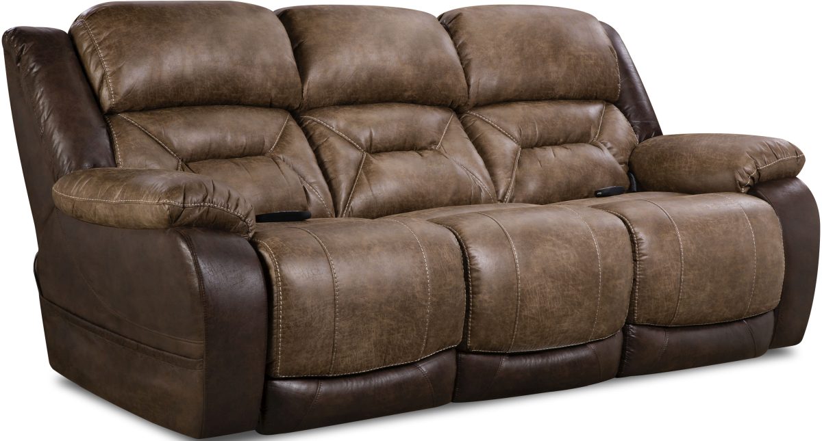 HomeStretch 168 Group Double Reclining Power Sofa