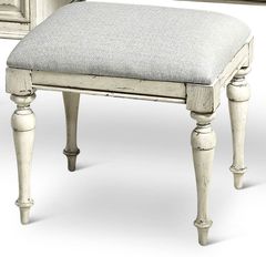 Steve Silver Co.® Highland Park Cathedral White Vanity Bench