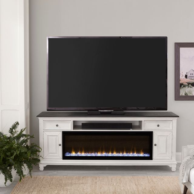 Liberty Furniture Fireplace TV Consoles 417 Console w/ Fire 1