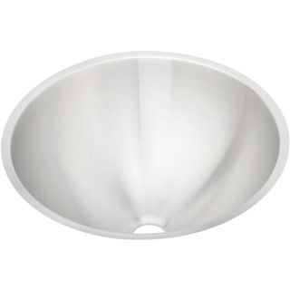 Elkay® Asana Stainless Steel 18-3/8" x 18-3/8" x 8", Single Bowl Undermount Bathroom Sink
