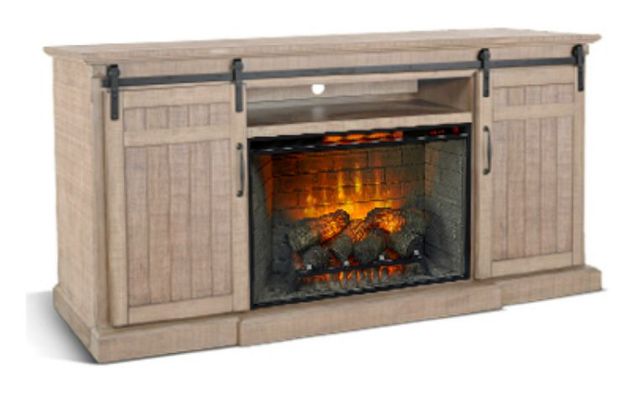 Sunny Designs™ Desert Rock TV Console with Fireplace Option-0