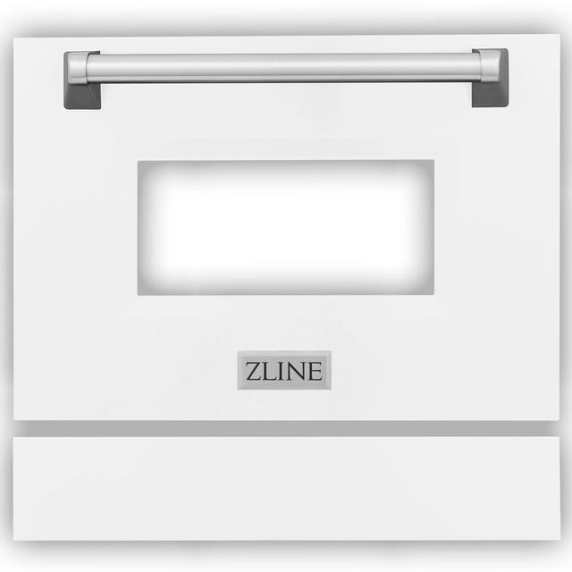 ZLINE 24" White Matte Range Door 0