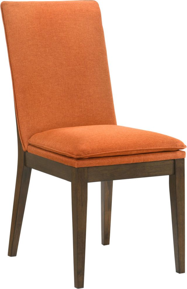 New Classic® Home Furnishings Maggie Terra Cotta/Walnut Dining Chair