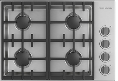 Fisher & Paykel Series 9 30" Stainless Steel Natural Gas Cooktop