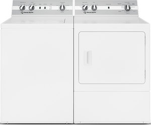 TC5003WN | DC5003WE - Speed Queen Laundry Pair with a 3.2 Cu. Ft. Capacity Top Load Washer and a 7.0 Cu. Ft. Capacity Dryer