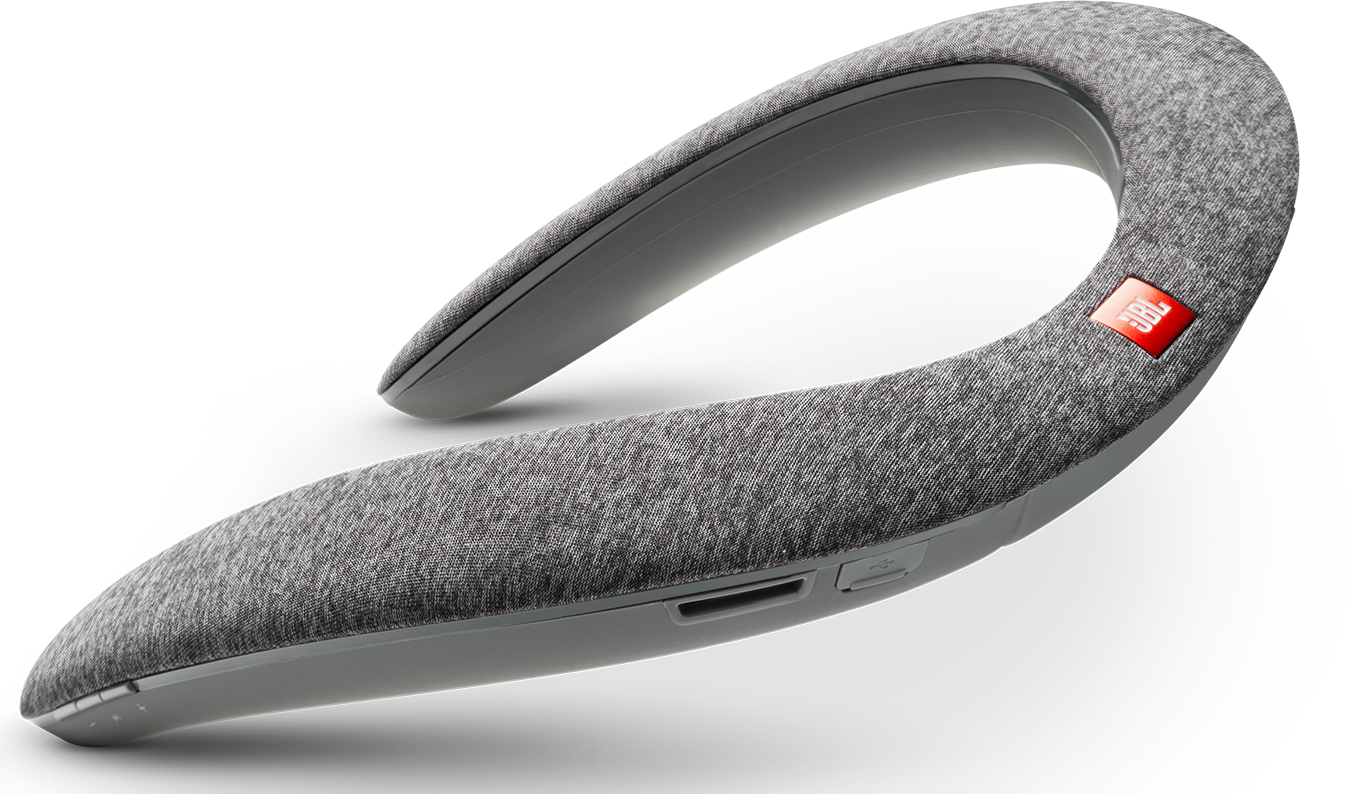 JBL® SOUNDGEAR Grey Wearable Wireless Sound Speaker