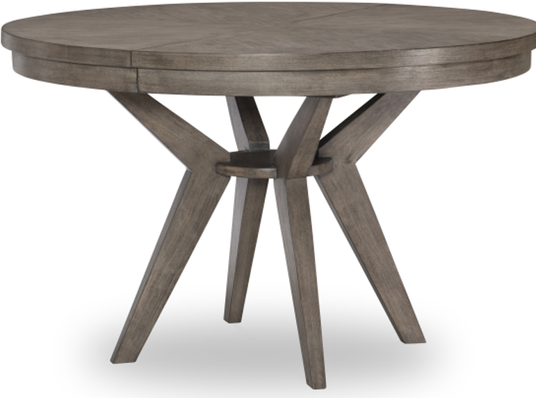 Legacy Classic Modern  Highland Ash Brown Round to Oval Table