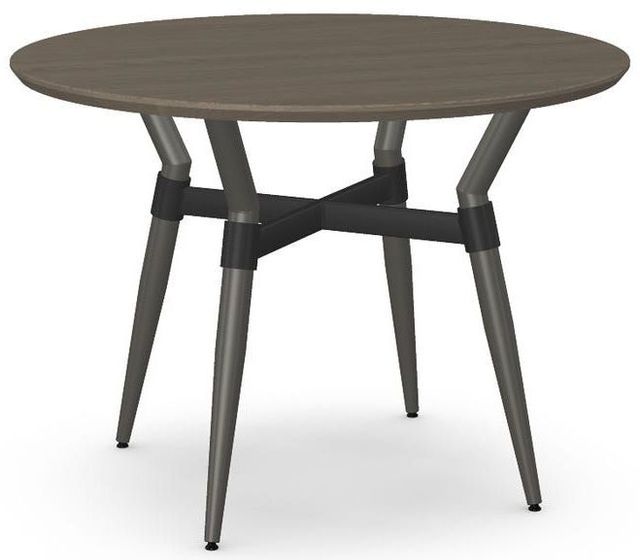 Amisco Link Solid Ash Round Table