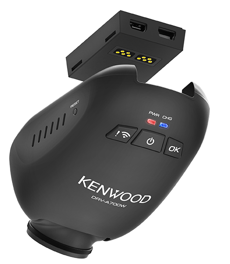 Kenwood DRV-A700WDP HD Front & Rear Camera Package 7