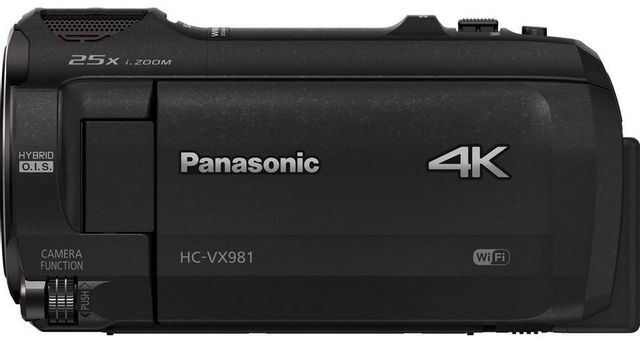 Panasonic® 4K HD Camcorder 4