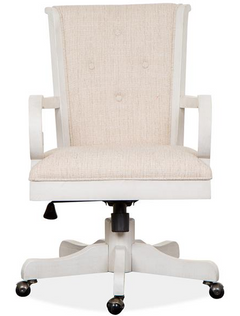 Magnussen Home® Bronwyn Off-White Upholstered Swivel Chair