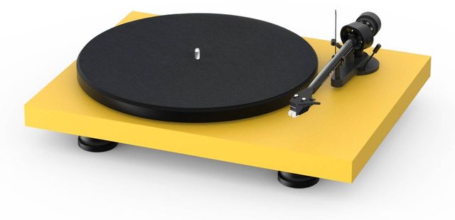 Pro-Ject Satin Golden Yellow Turntable